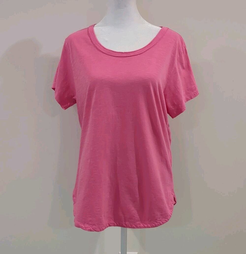 Orientique Naturally Australian Womens M T-shirt Organic Cotton Pink Comfort